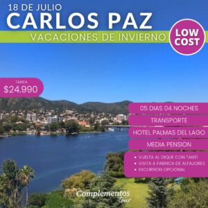 Vacaciones de Invierno en Villa Carlos Paz