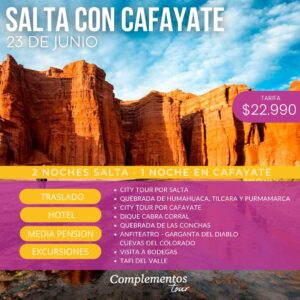 SALTA CON CAFAYATE