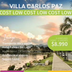 CARLOS PAZ – SUPER LOW COST