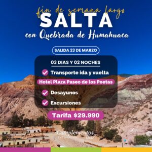 SALTA – FERIADO LARGO