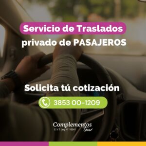 Servicio de traslados